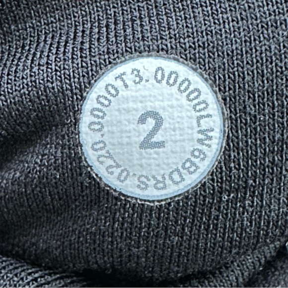 Lululemon Align Jogger Crop Pants Women's 2 Black Nulu Buttery Soft Workout - Picture 8 of 9